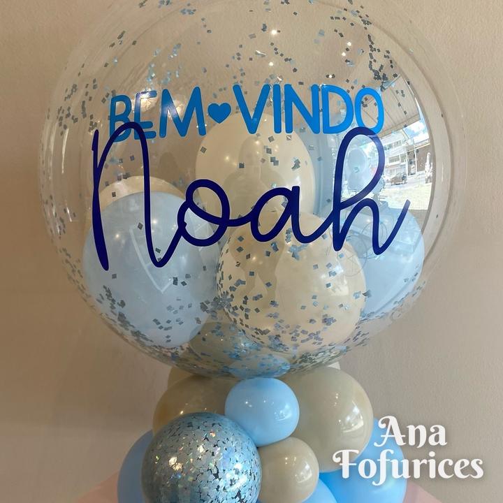 Balões personalizados: Bem-vindo